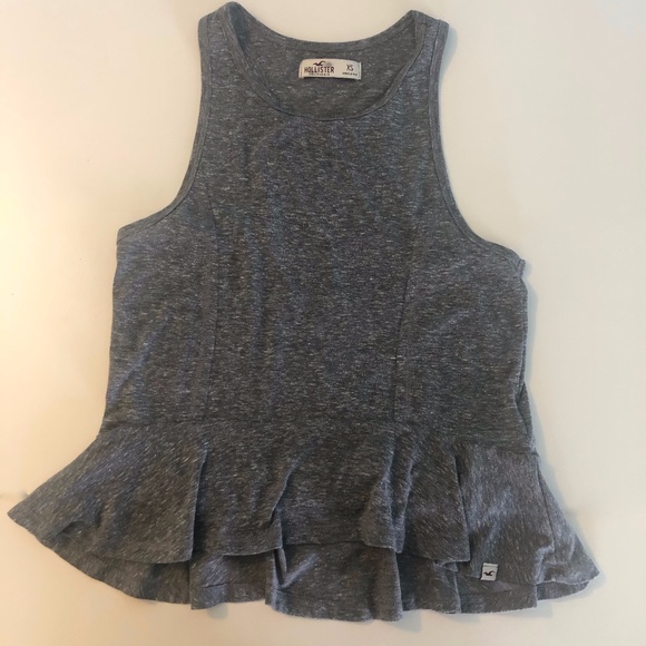 Hollister Tops - Hollister Peplum Racerback Tank